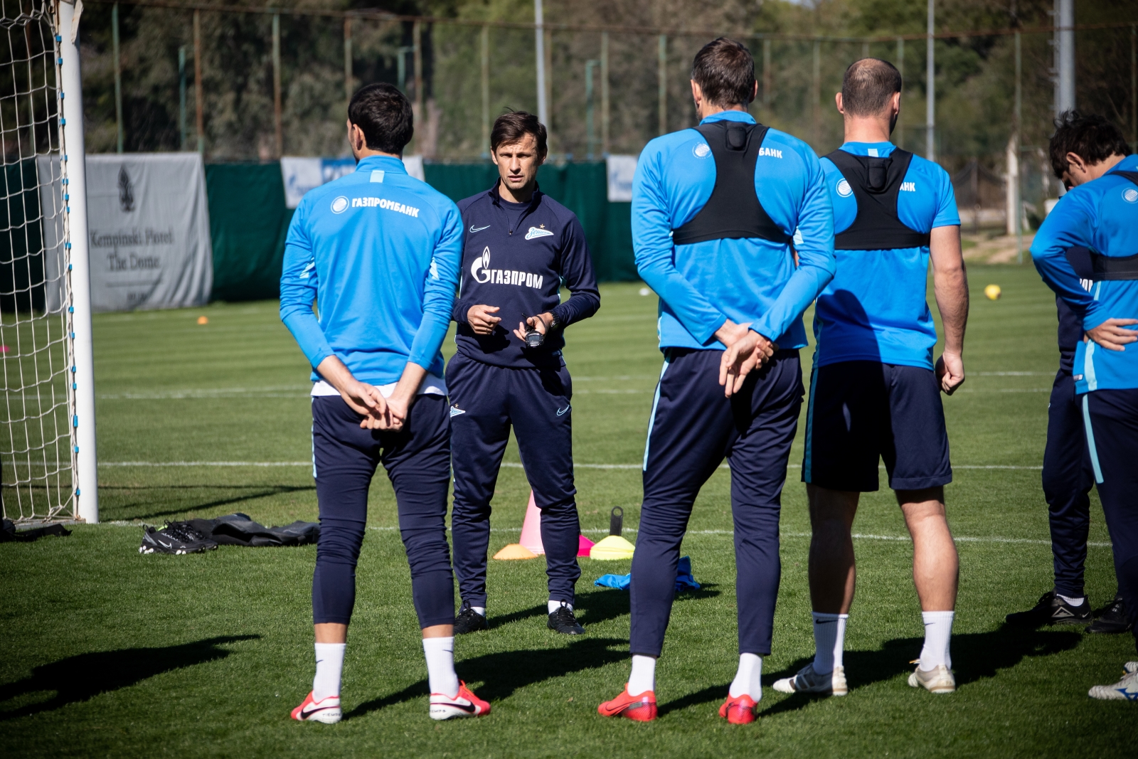 «Газпром»-тренировочные сборы в Турции: 19 февраля, утренняя тренировка