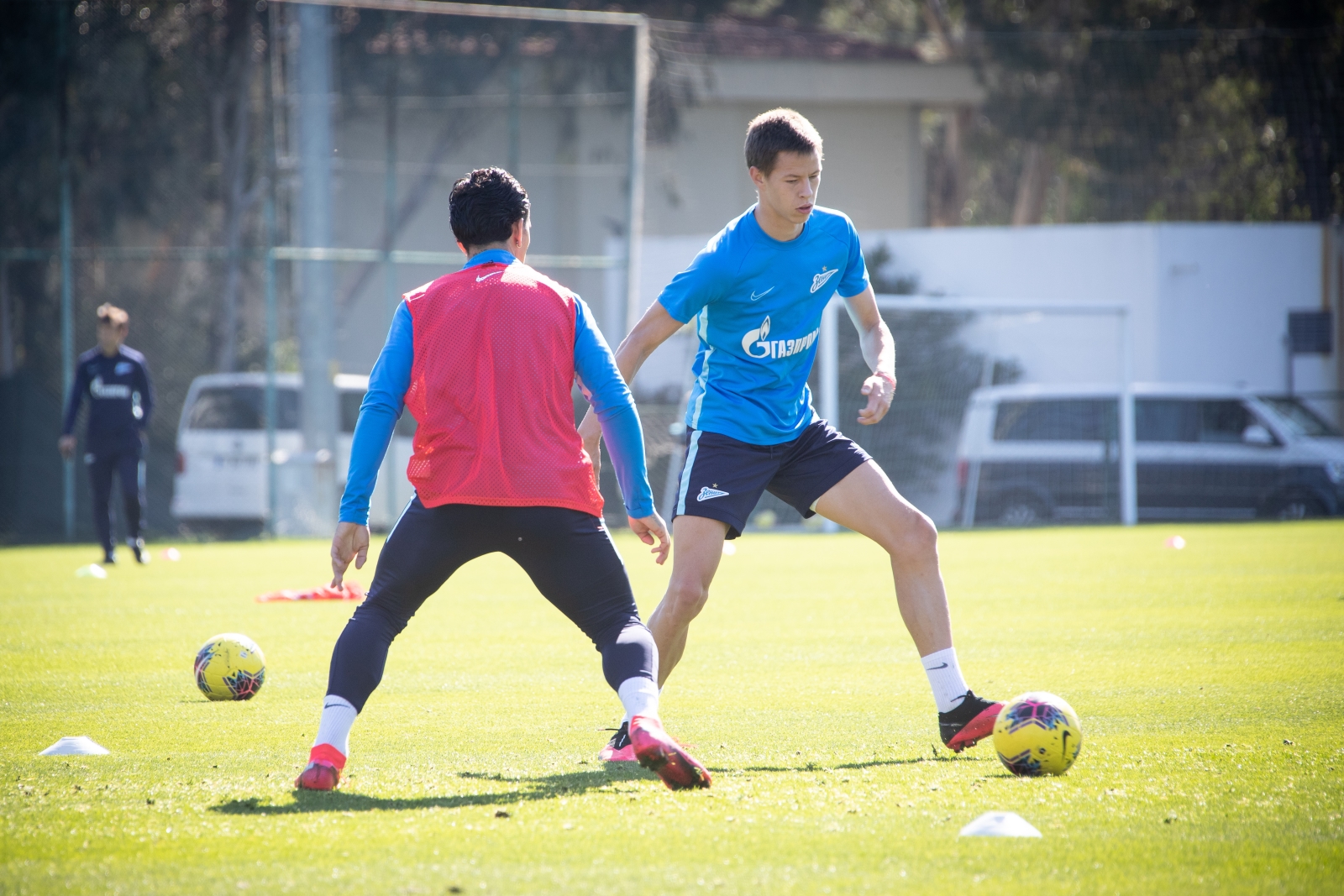 «Газпром»-тренировочные сборы в Турции: 19 февраля, утренняя тренировка