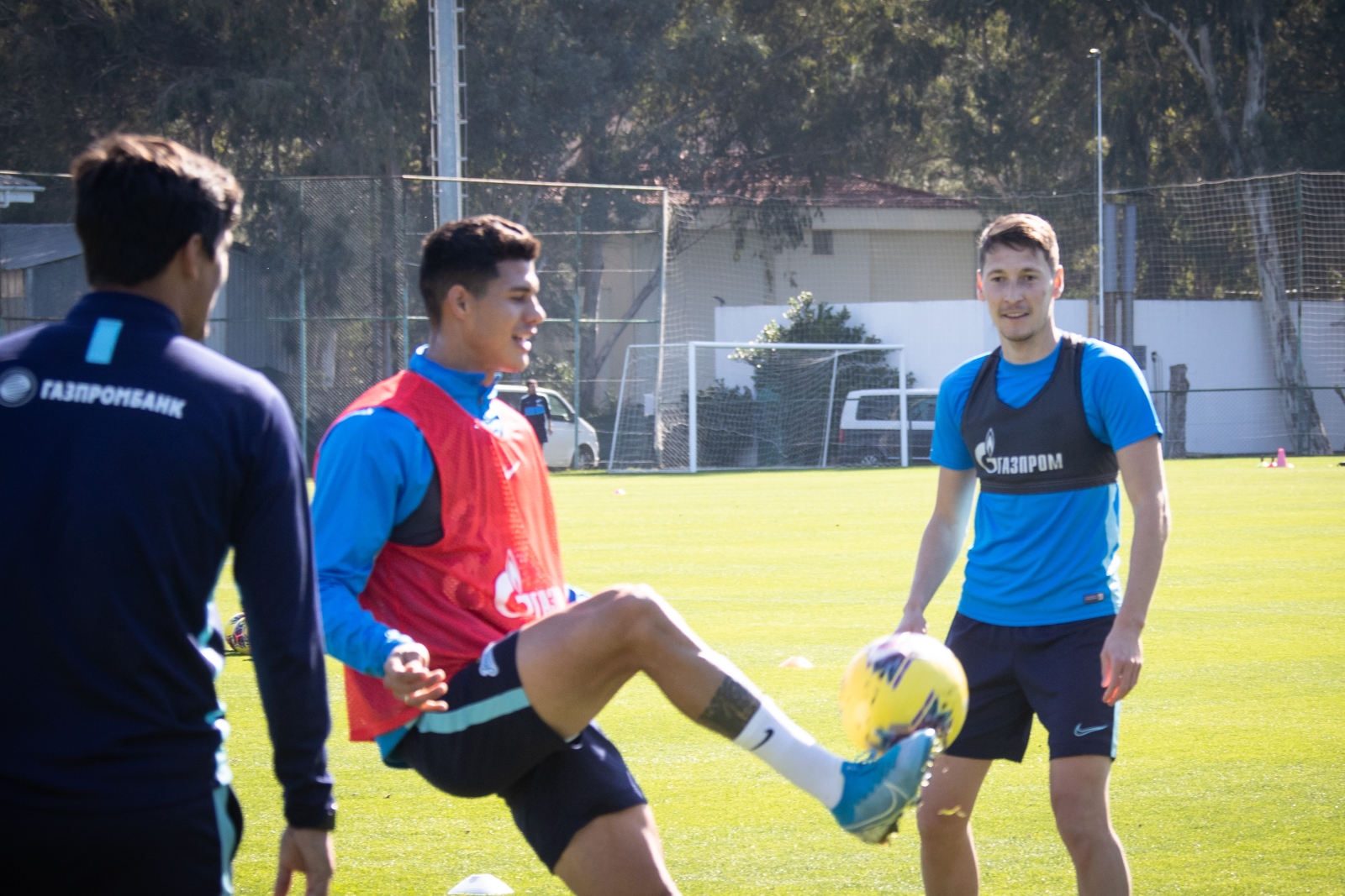 «Газпром»-тренировочные сборы в Турции: 19 февраля, утренняя тренировка