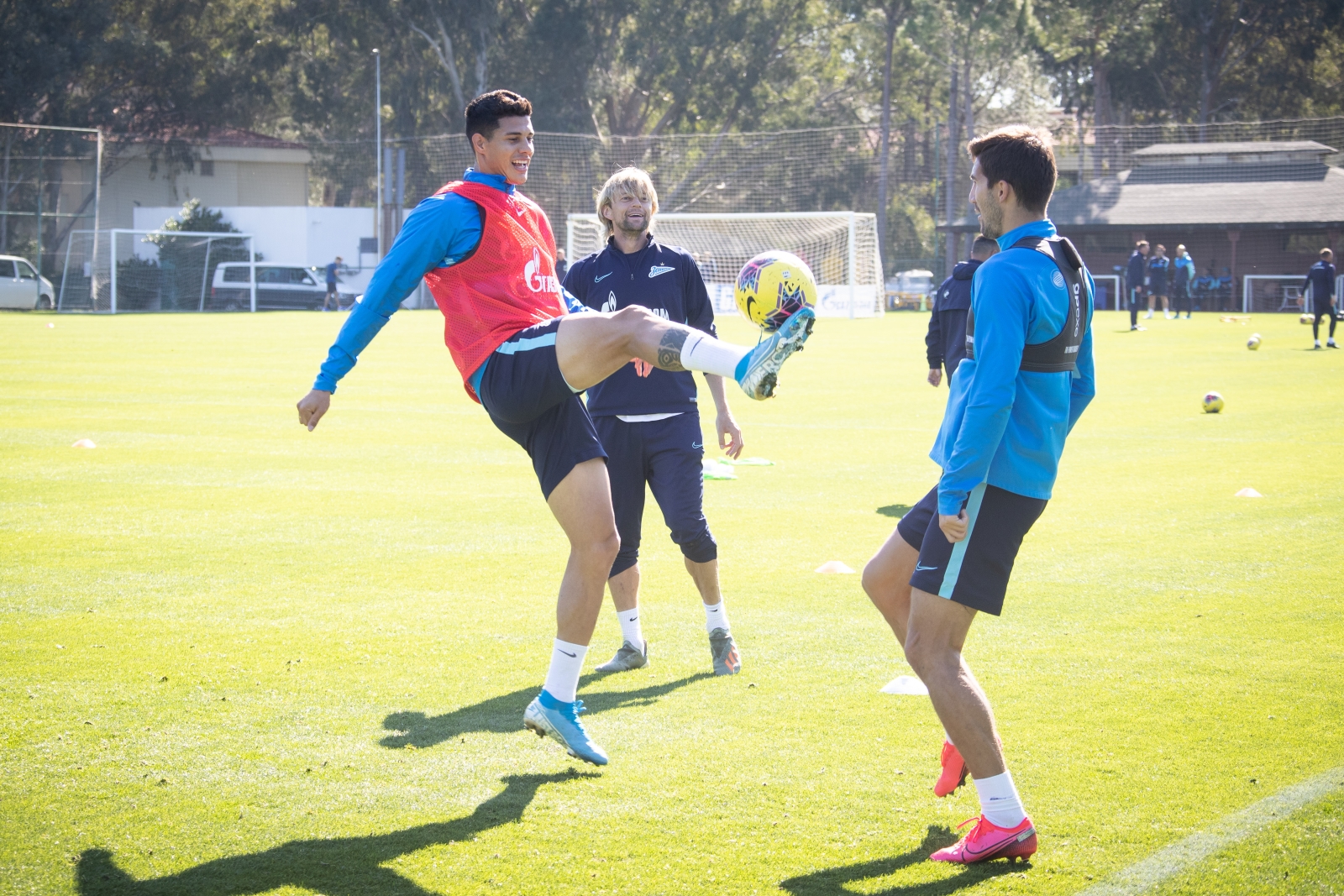 «Газпром»-тренировочные сборы в Турции: 19 февраля, утренняя тренировка