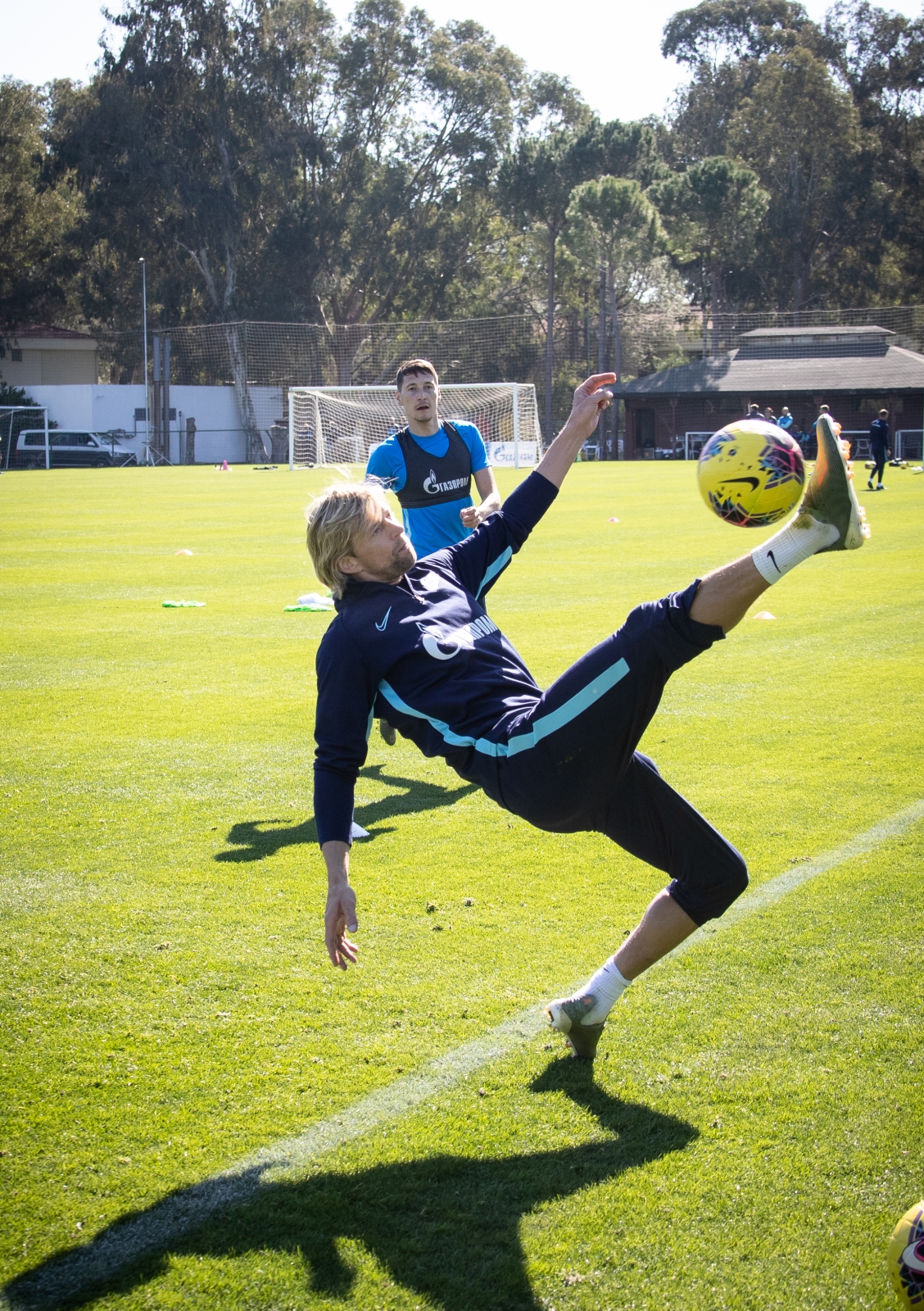 «Газпром»-тренировочные сборы в Турции: 19 февраля, утренняя тренировка