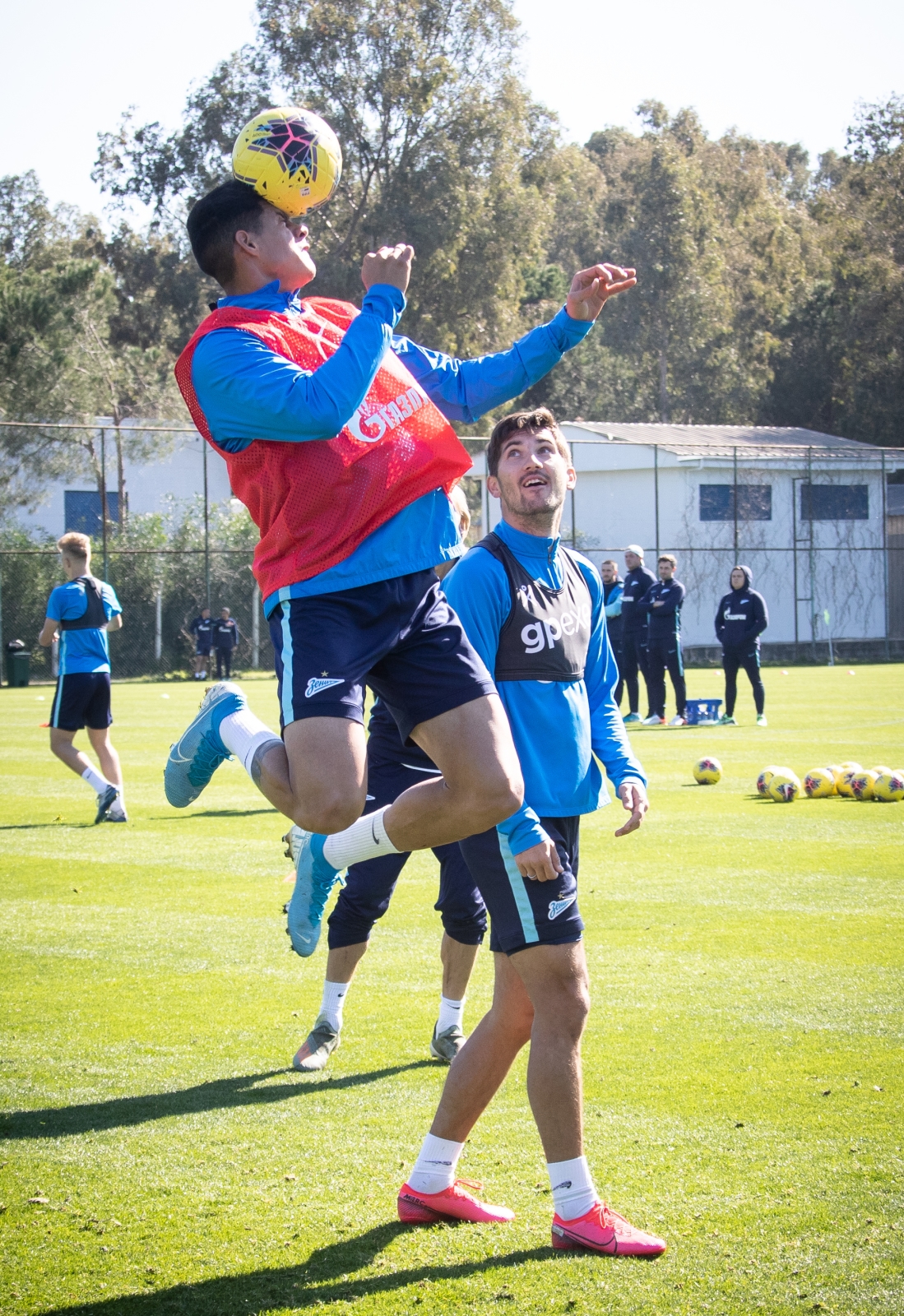 «Газпром»-тренировочные сборы в Турции: 19 февраля, утренняя тренировка