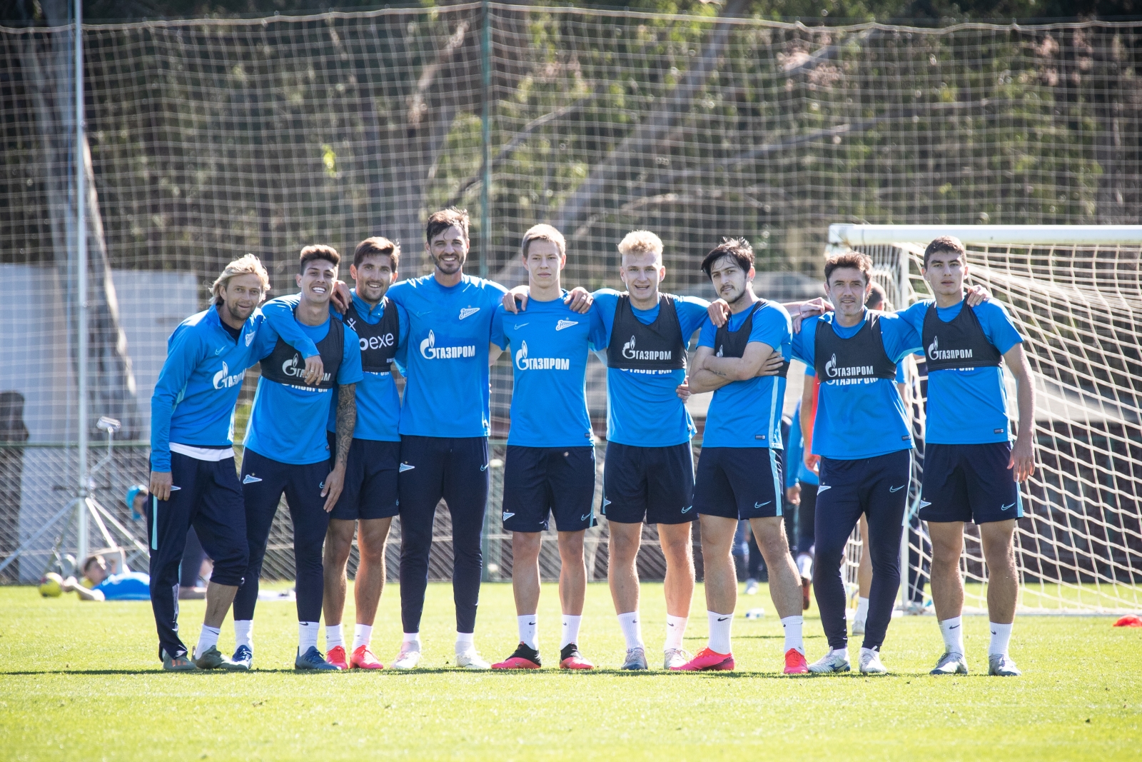 «Газпром»-тренировочные сборы в Турции: 19 февраля, утренняя тренировка