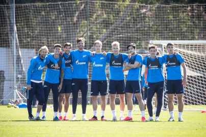 «Газпром»-тренировочные сборы в Турции: 19 февраля, утренняя тренировка