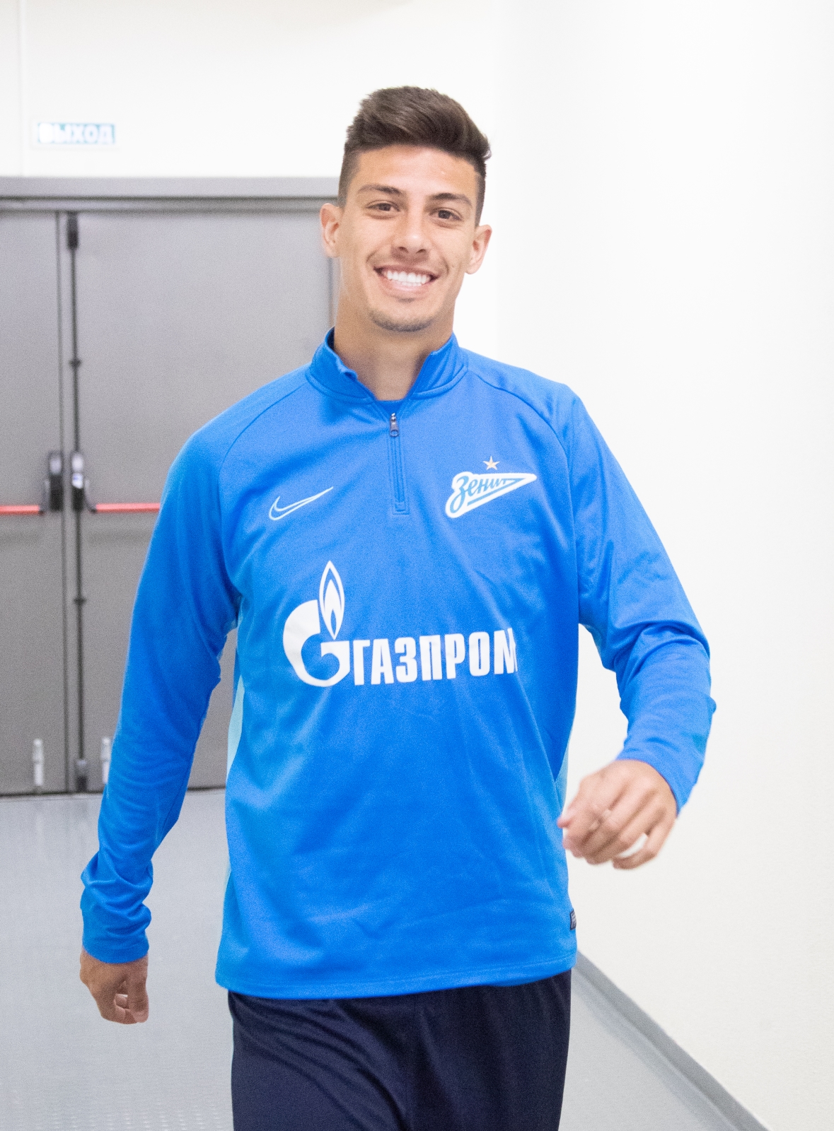 Тренировка «Зенита» перед матчем с «Локомотивом»