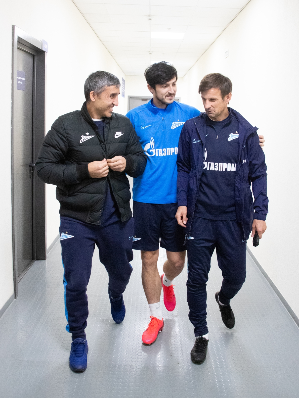 Тренировка «Зенита» перед матчем с «Локомотивом»