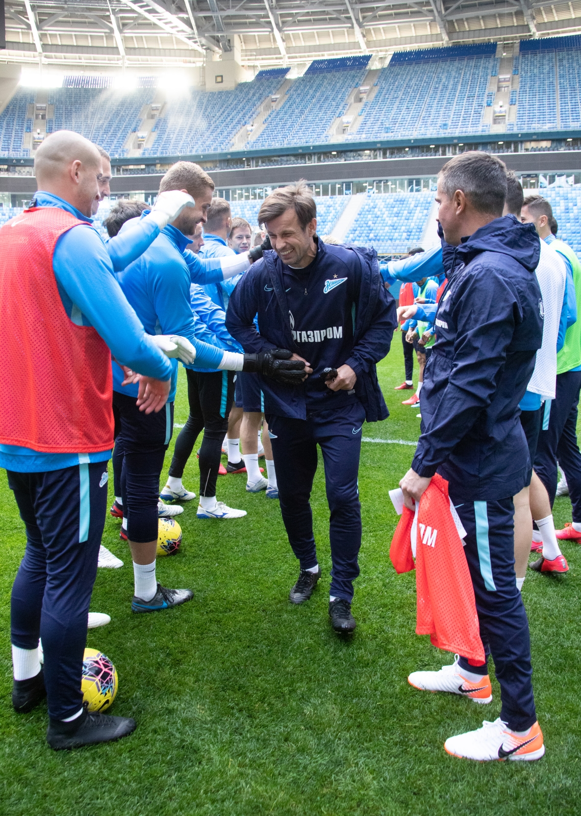 Тренировка «Зенита» перед матчем с «Локомотивом»