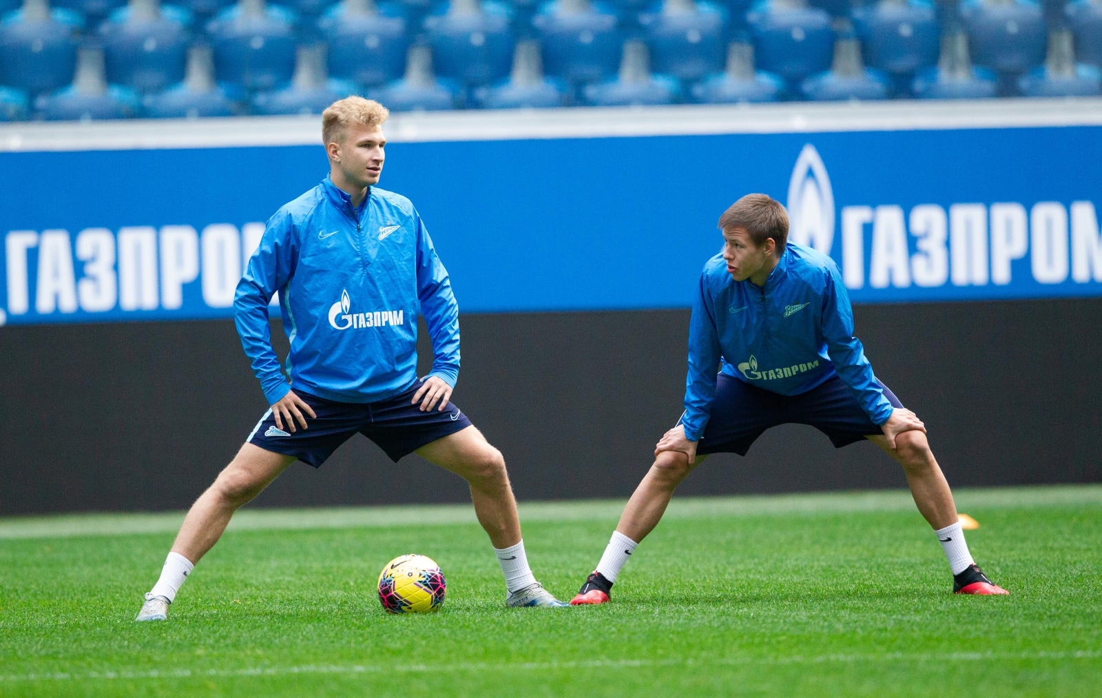 Тренировка «Зенита» перед матчем с «Локомотивом»