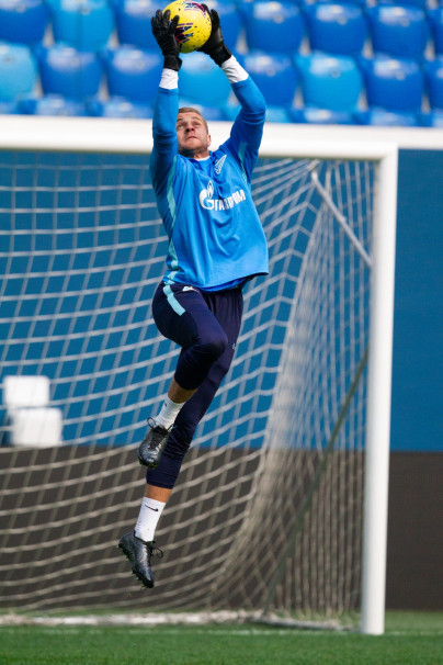 Тренировка «Зенита» перед матчем с «Локомотивом»