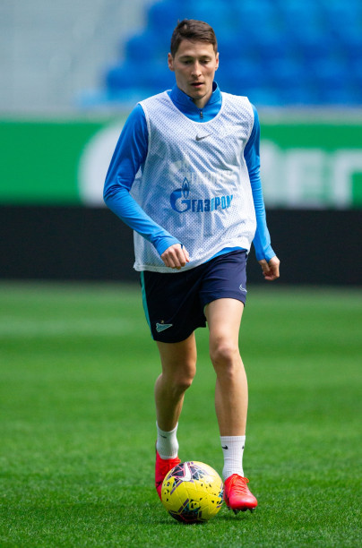 Тренировка «Зенита» перед матчем с «Локомотивом»