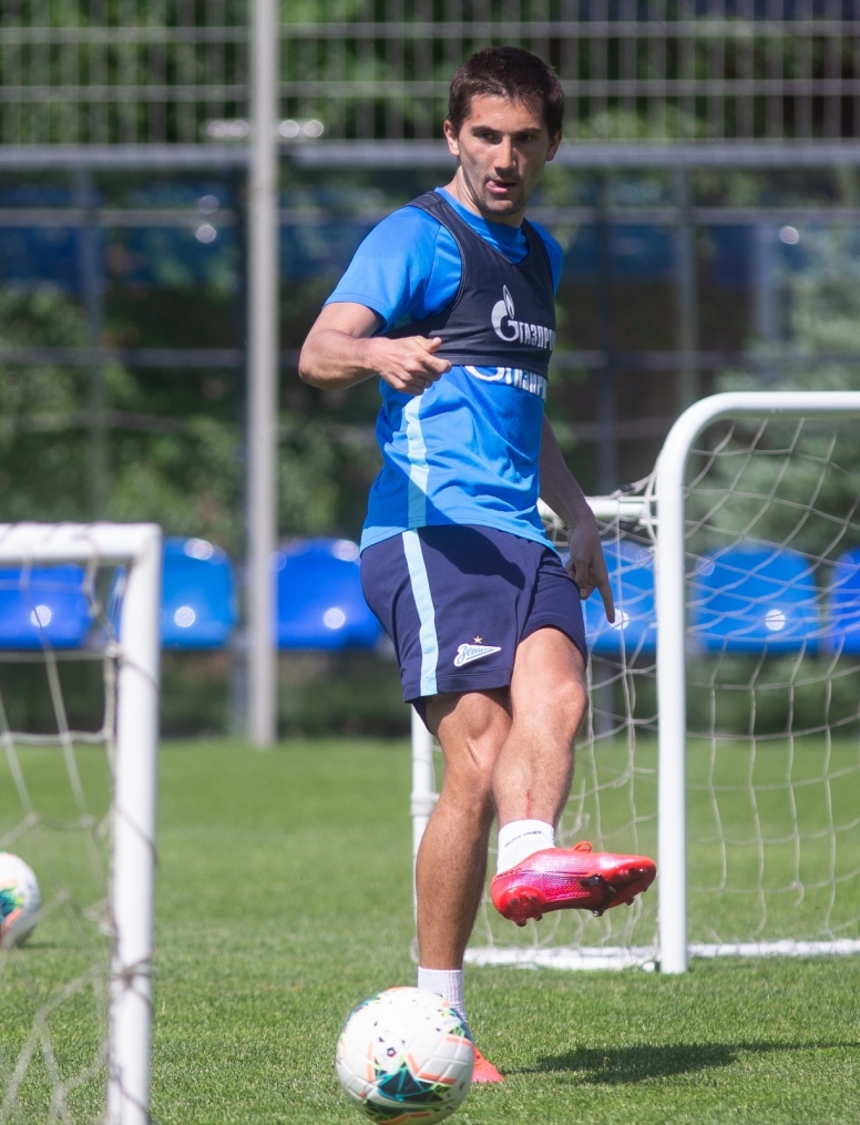 Тренировка «Зенита» перед стартом второй части сезона 2019/20