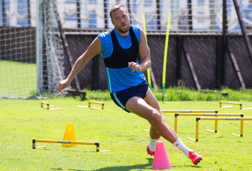 Тренировка «Зенита» перед стартом второй части сезона 2019/20