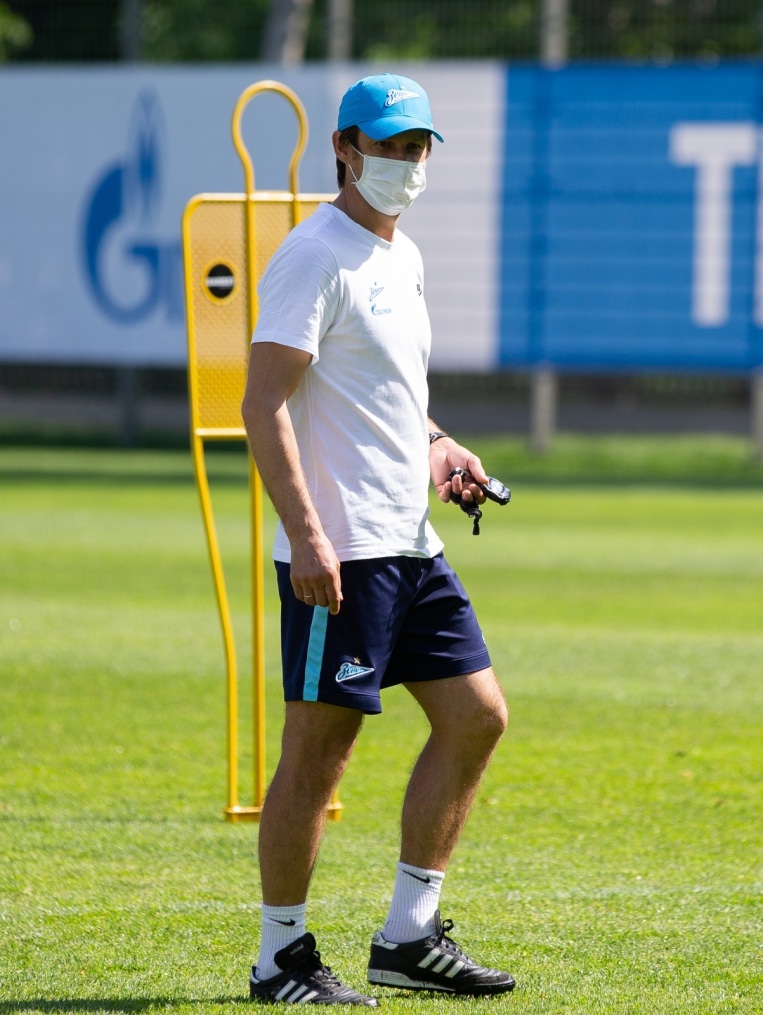 Тренировка «Зенита» перед стартом второй части сезона 2019/20