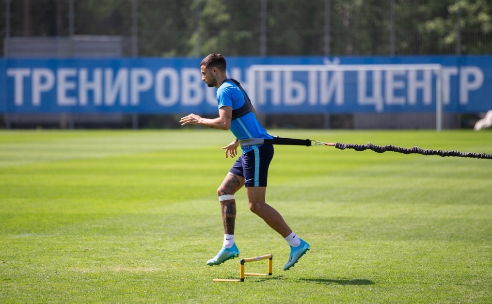 Тренировка «Зенита» перед стартом второй части сезона 2019/20