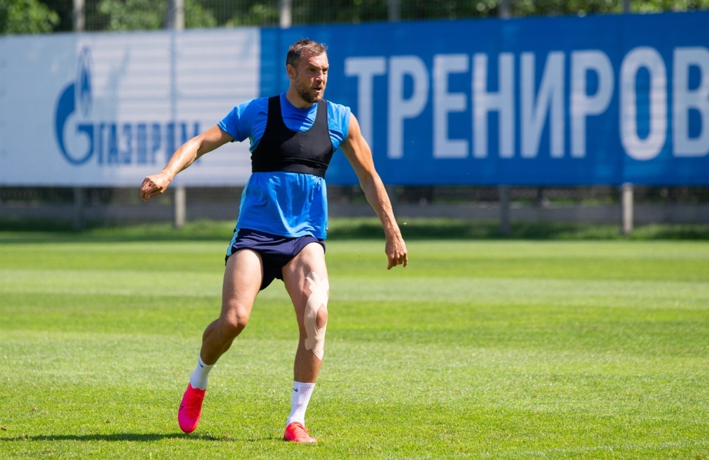 Тренировка «Зенита» перед стартом второй части сезона 2019/20