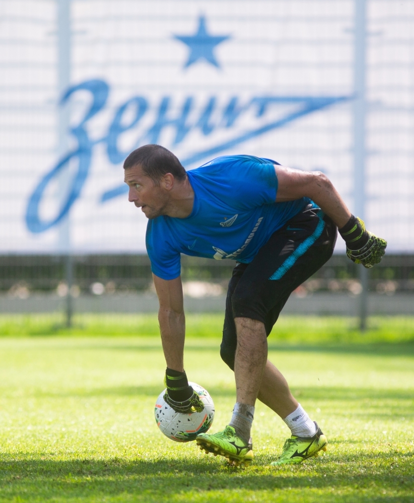 Тренировка «Зенита» перед стартом второй части сезона 2019/20