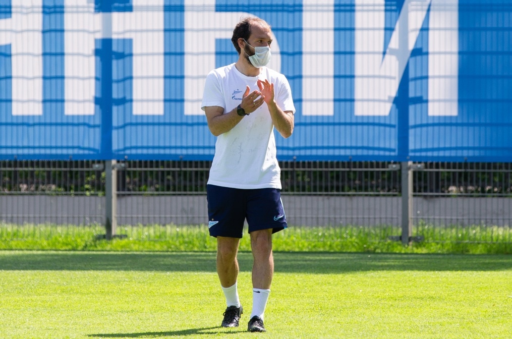 Тренировка «Зенита» перед стартом второй части сезона 2019/20