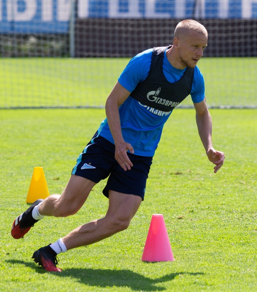 Тренировка «Зенита» перед стартом второй части сезона 2019/20