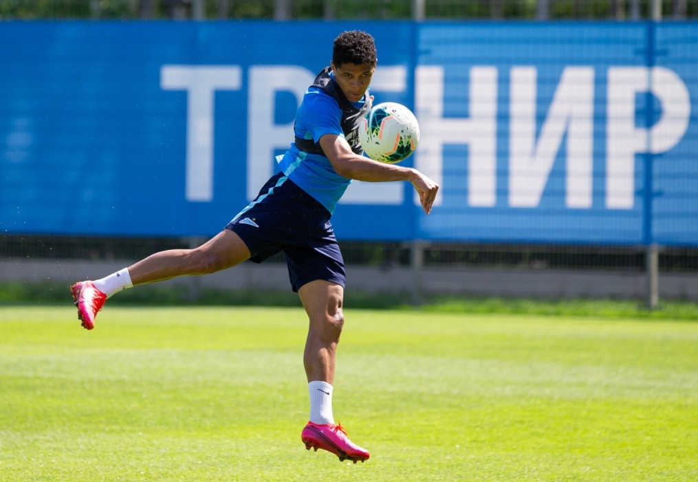 Тренировка «Зенита» перед стартом второй части сезона 2019/20