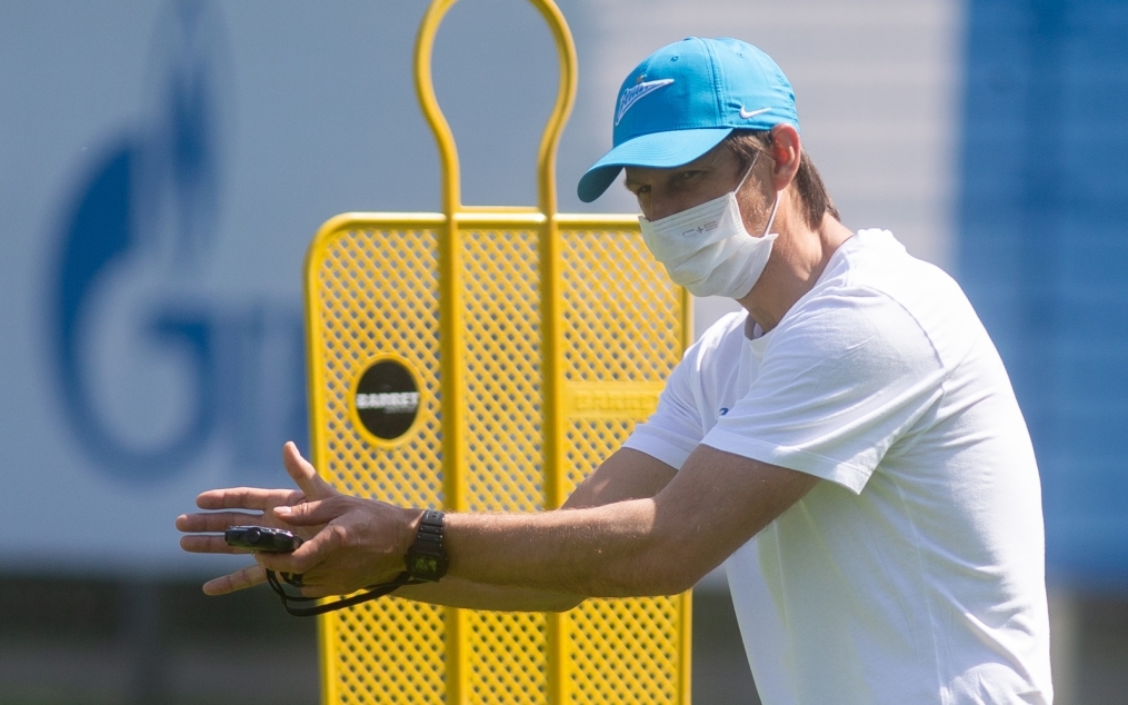 Тренировка «Зенита» перед стартом второй части сезона 2019/20