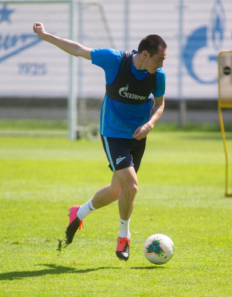 Тренировка «Зенита» перед стартом второй части сезона 2019/20