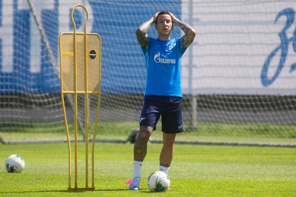 Тренировка «Зенита» перед стартом второй части сезона 2019/20