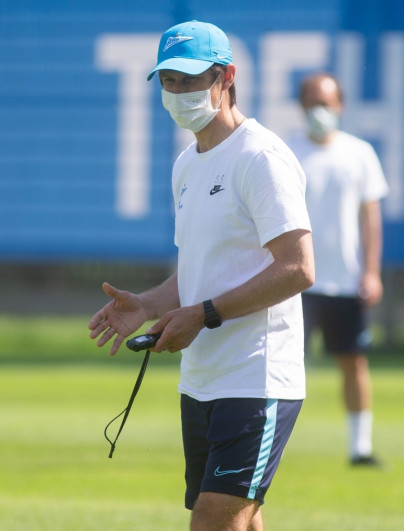 Тренировка «Зенита» перед стартом второй части сезона 2019/20