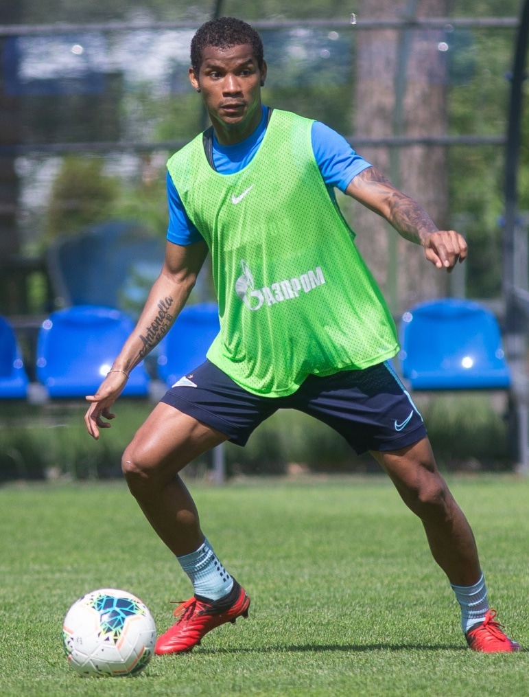 Тренировка «Зенита» перед стартом второй части сезона 2019/20