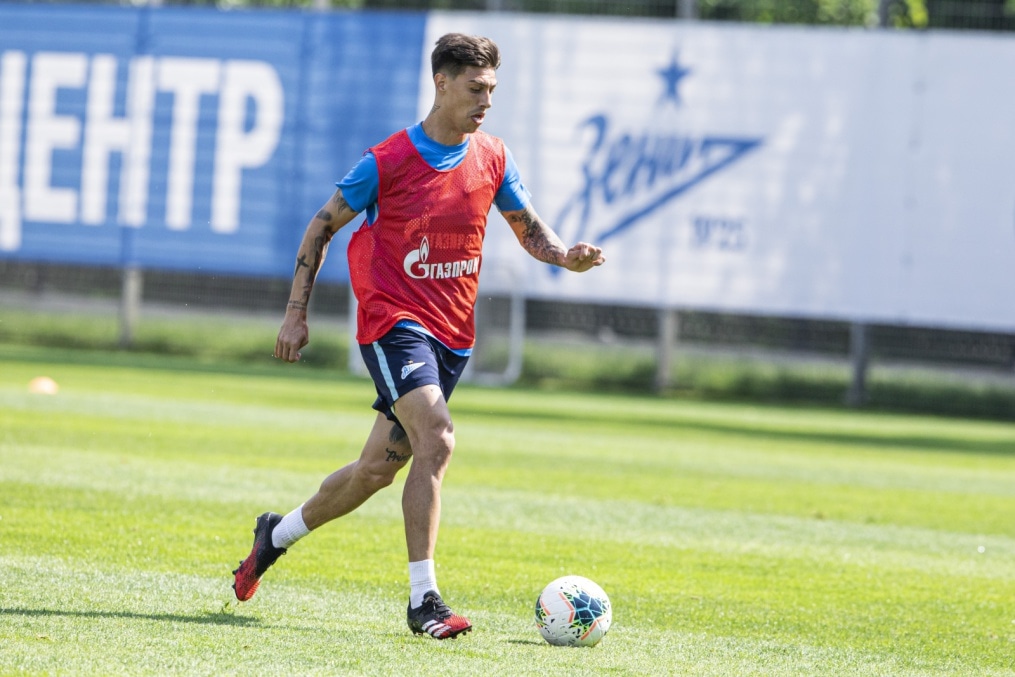 Команда продолжает подготовку к матчу с ЦСКА