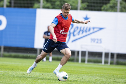 Команда продолжает подготовку к матчу с ЦСКА