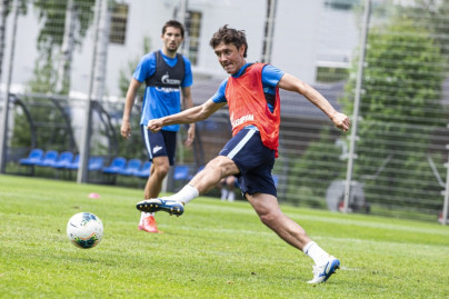 Команда продолжает подготовку к матчу с ЦСКА