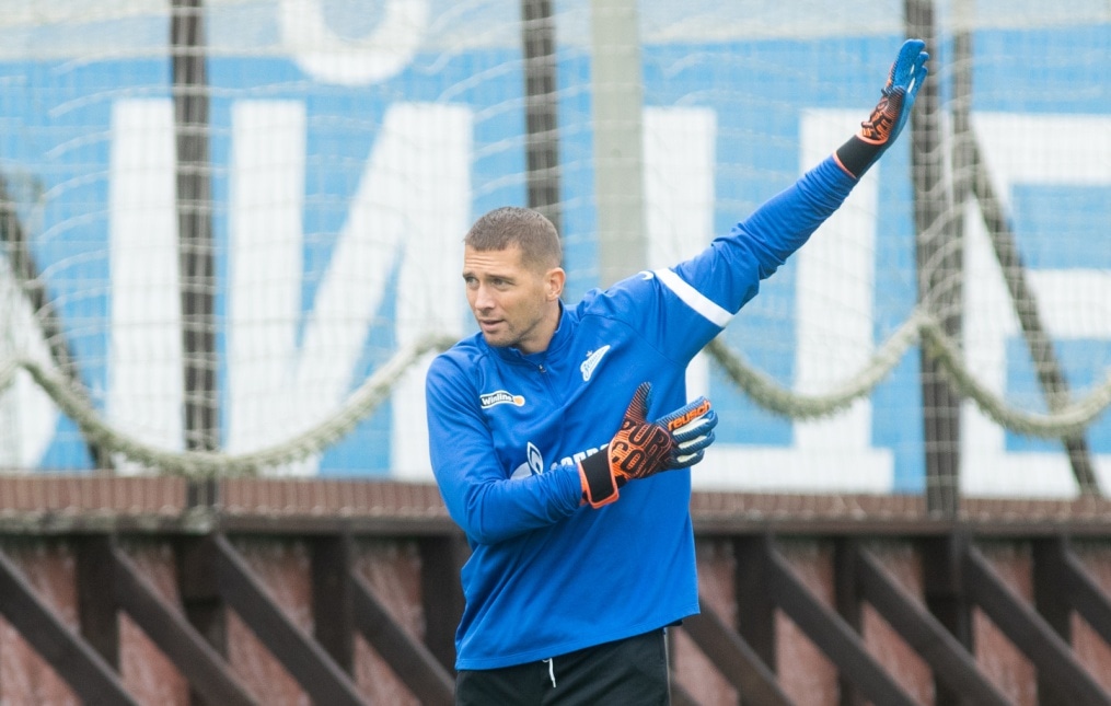 Тренировка «Зенита» перед матчем с «Уралом»