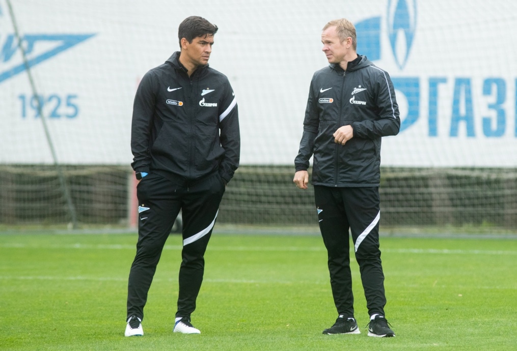 Тренировка «Зенита» перед матчем с «Уралом»