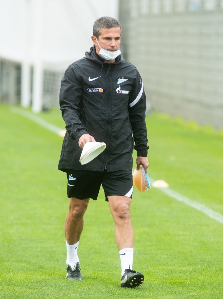 Тренировка «Зенита» перед матчем с «Уралом»