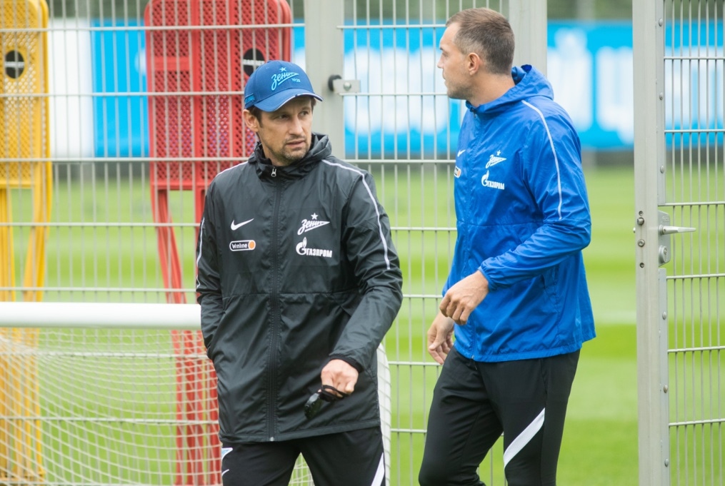 Тренировка «Зенита» перед матчем с «Уралом»