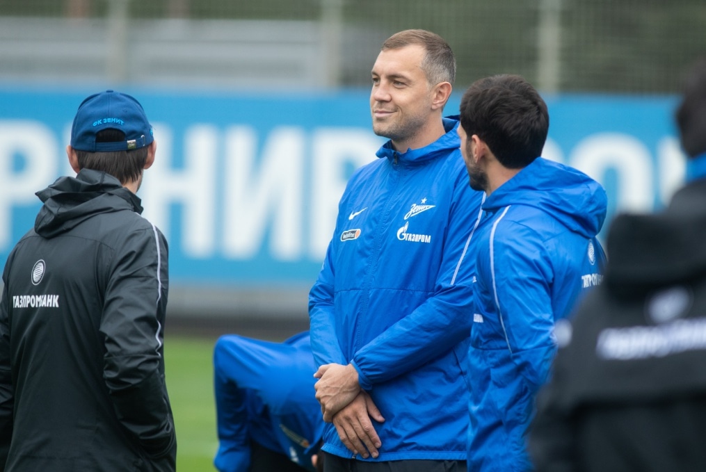 Тренировка «Зенита» перед матчем с «Уралом»