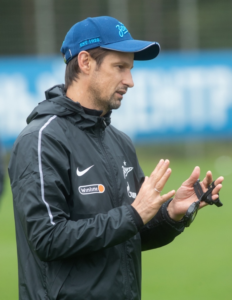 Тренировка «Зенита» перед матчем с «Уралом»