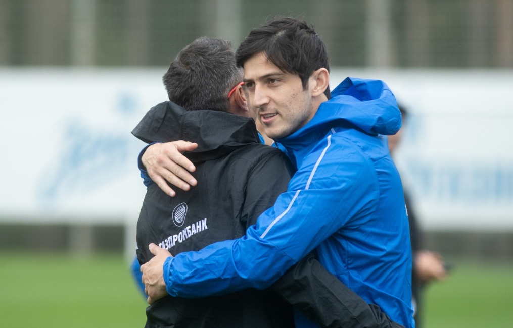 Тренировка «Зенита» перед матчем с «Уралом»