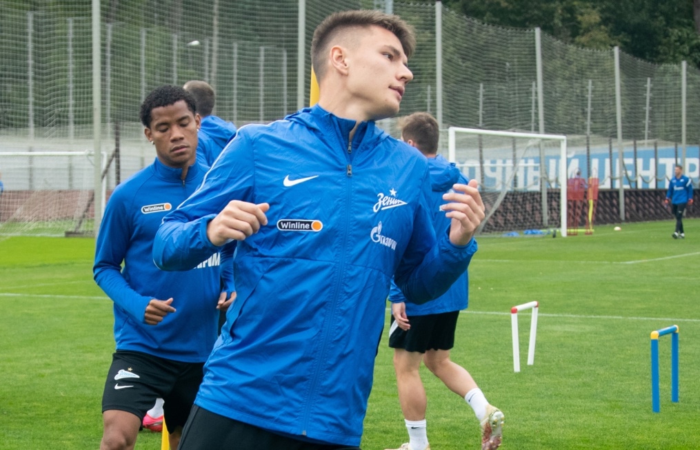 Тренировка «Зенита» перед матчем с «Уралом»