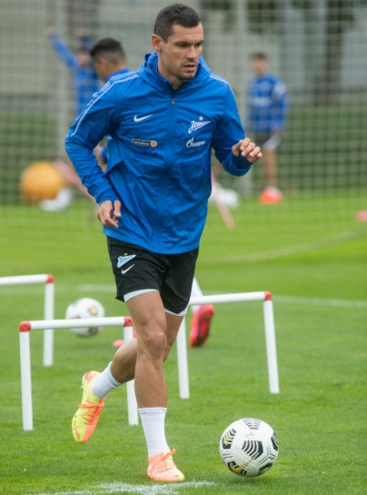 Тренировка «Зенита» перед матчем с «Уралом»