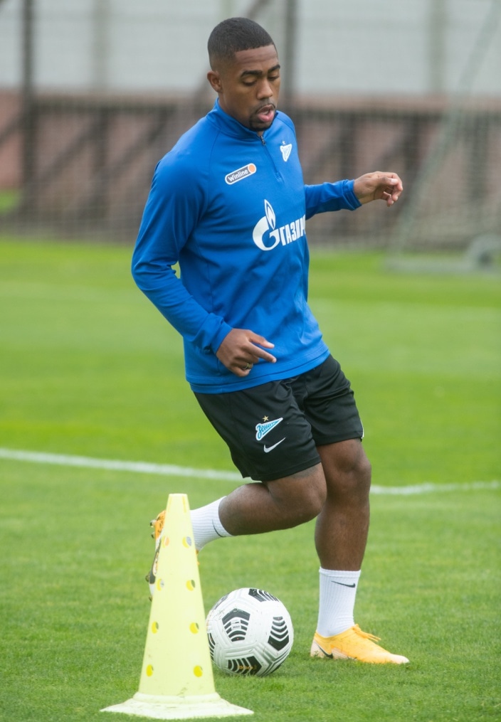 Тренировка «Зенита» перед матчем с «Уралом»