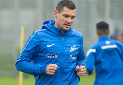 Тренировка «Зенита» перед матчем с «Уралом»