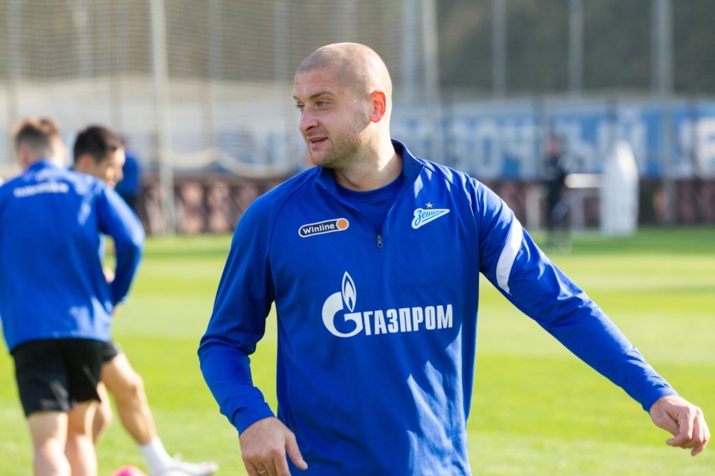 «Зенит» продолжает подготовку к матчу с «Уфой»
