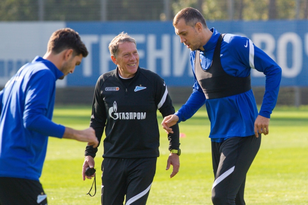 «Зенит» продолжает подготовку к матчу с «Уфой»