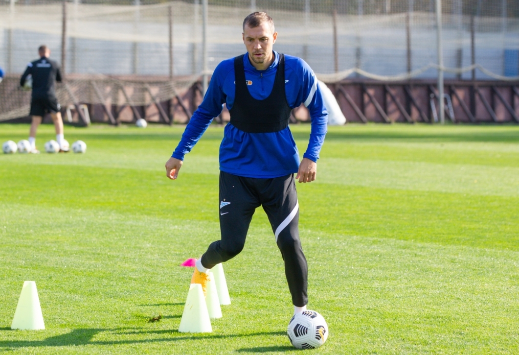 «Зенит» продолжает подготовку к матчу с «Уфой»