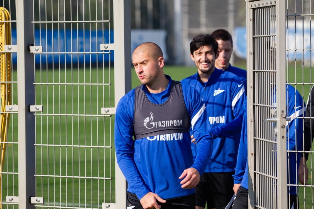 «Зенит» продолжает подготовку к матчу с «Уфой»