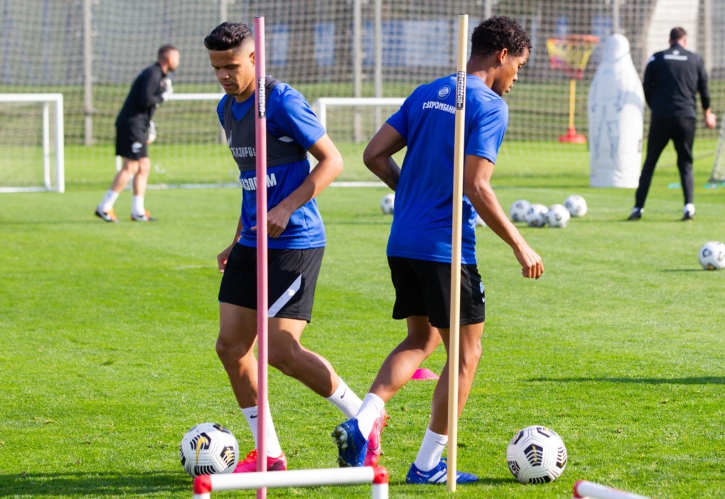 «Зенит» продолжает подготовку к матчу с «Уфой»