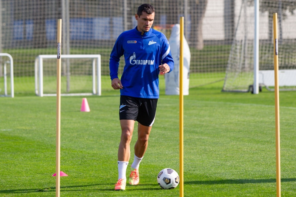 «Зенит» продолжает подготовку к матчу с «Уфой»
