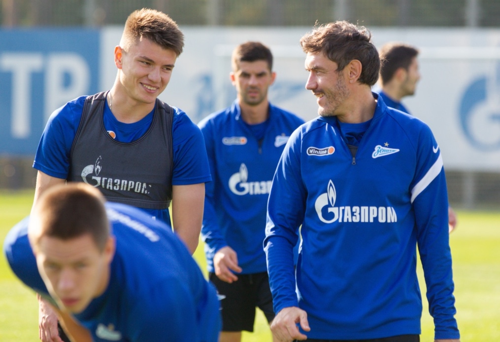 «Зенит» продолжает подготовку к матчу с «Уфой»