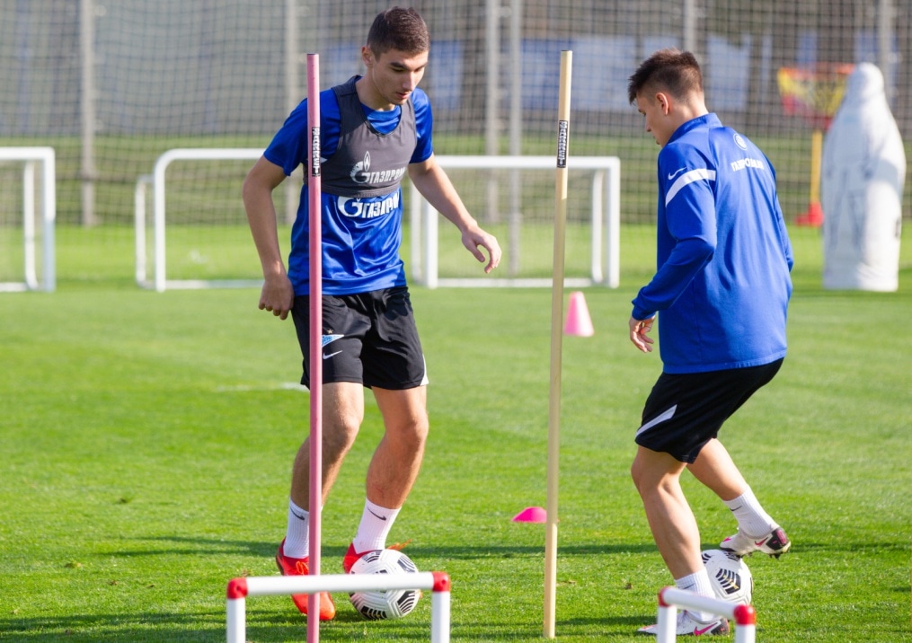 «Зенит» продолжает подготовку к матчу с «Уфой»